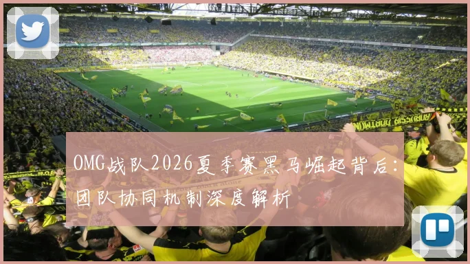 OMG战队2026夏季赛黑马崛起背后：团队协同机制深度解析